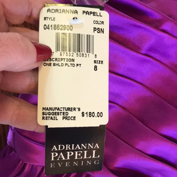 NWT Beautiful One Shoulder 8 Formal Dress 👗💕 - Picture 5 of 8